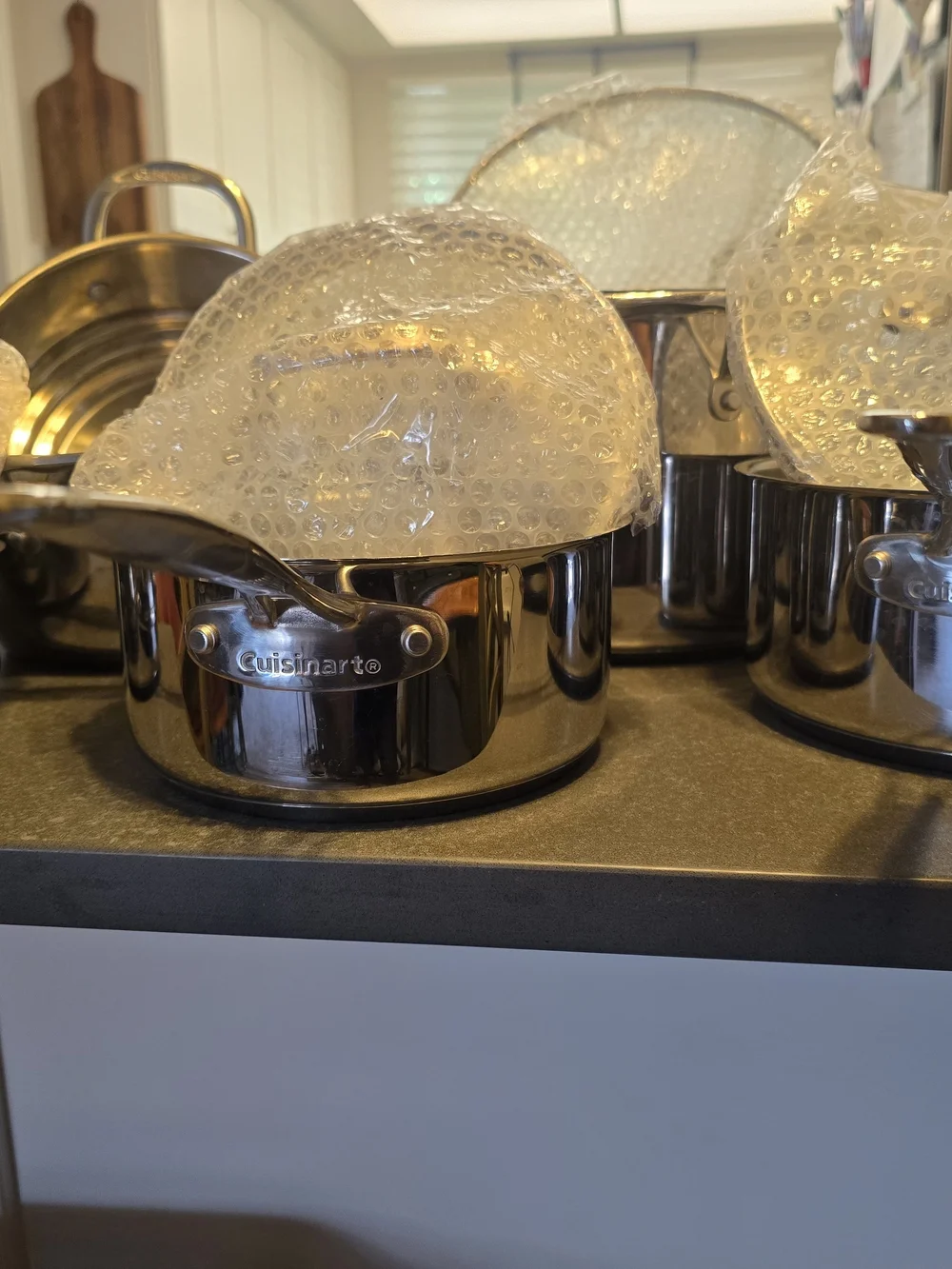 Cuisinart Stainless Steel Saucepan and Skillet Set - Silver